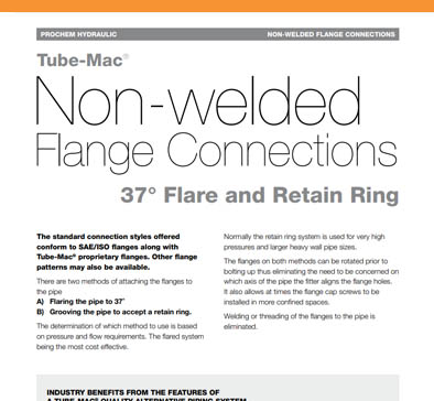 Non Weld Flanged 